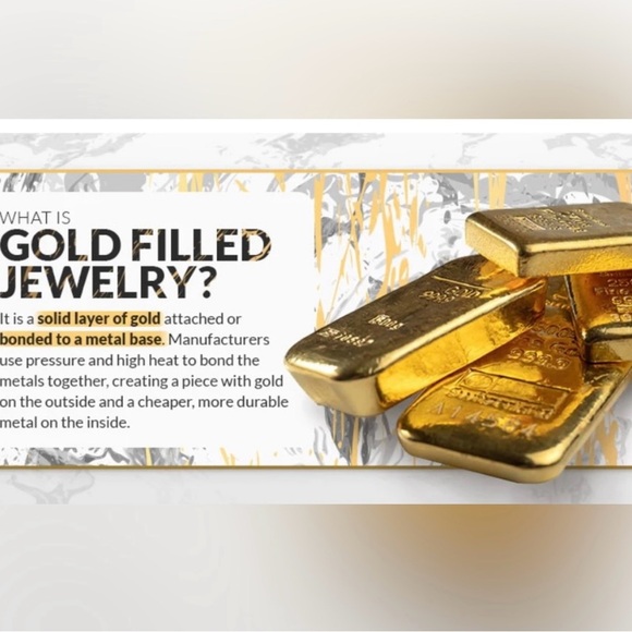 18KGF Hearts & Diamonds Bracelet - Picture 5 of 6